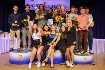 Sieben Vereine auf dem Podest: Das sind und das sagen die Sportler des Jahres 2023 des Landkreises Zwickau - Bei den Mannschaften holten sich die Hip-Hop-Tänzerinnen der TSG Rubin Zwickau (Mitte) vor den Tischtennis-Assen aus Hohenstein-Ernstthal (links) und den Kanupolo-Jugendlichen des KSV Glauchau (rechts) den Umfragesieg.