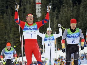 Silber für Teichmann im 50-km-Klassiker - Axel Teichmann (r.) musste sich nur Petter Northug geschlagen geben