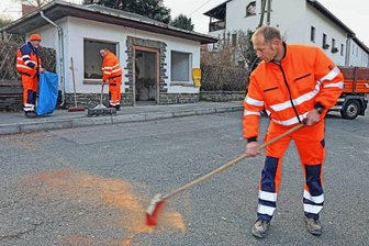 Silvester-Müll ist weggeräumt - 