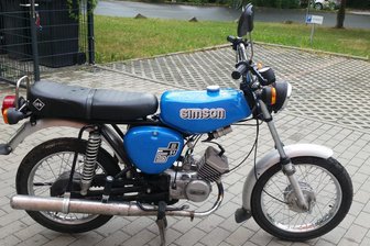 Simson gestohlen - Belohnung ausgesetzt - Die entwendete Simson.