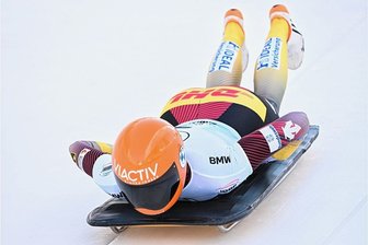 Skeleton-WM in St. Moritz: Rast Kreher zum Titel? - Susanne Kreher (Foto) hat die Spur gefunden.