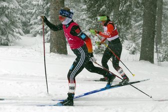 Skilangläuferin aus dem Erzgebirge bleibt im Continentalcup das Maß aller Dinge - Obwohl Anna-Maria Dietze als Skating-Spezialistin gilt, gehört sie auch in der klassischen Technik zur absoluten Spitze.