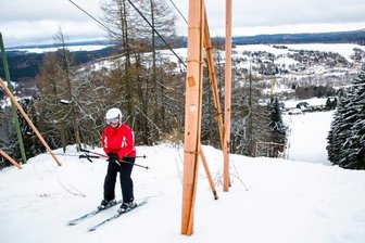 Skispaß abseits großer Piste - 