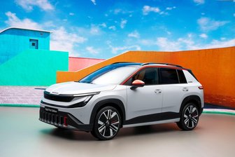 Skoda bringt drittes Elektro-SUV als neues Einstiegsmodell - Klein, aber kann Kofferraum: Der 4,17 Meter lange Skoda Epiq bietet Platz für fünf Personen – und 475 Liter Gepäckraum, laut Skoda rund 20 Prozent mehr als beim etwas größeren Kamiq.