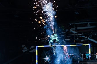 So lief Lukas Knopfs spektakuläre Freestyleshow „Stunt it!“ in der Chemnitzer Messe - Lukas Knopfs zweite Auflage seiner Freestyleshow in der Chemnitzer Messe war ein voller Erfolg.