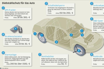 So schützen Sie Ihr Auto vor Dieben -
