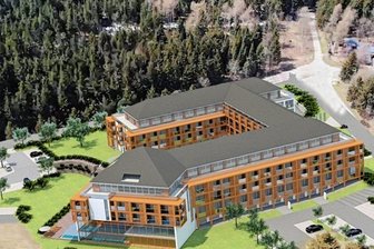 So steht es um die geplante Kurklinik am Fichtelberg - So könnte die geplante Kurklinik am Fichtelberg einmal aussehen.
