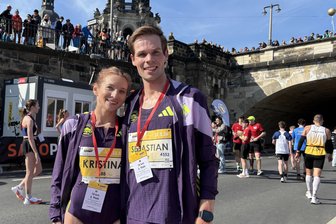 So tickt das schnellste Marathon-Ehepaar Sachsens - Kristina und Sebastian Hendel beim Dresdner Citylauf im März 2026.