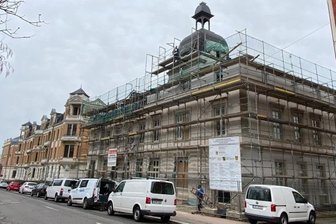 So will Frankenberg das Jahr meistern - Die Stadt baut die ehemalige Post in der Humboldtstraße 12 zur Jugendkunstschule aus. 