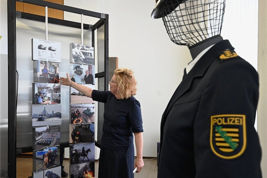 So will Sachsens Polizei erstmals kritisch ihre Geschichte öffentlich machen - Fotos zeigen den rapiden technischen Wandel bis in die heutige Digitalwelt.