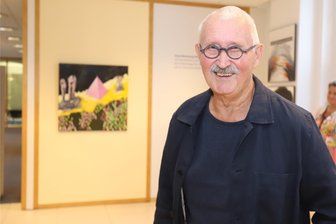 Sogar aus Chemnitz und Dresden reisen Besucher an: Ausstellung von Volker Benedix im Kornhaus Freiberg wird verlängert - Der Architekt und Künstler Volker Benedix aus Freiberg.