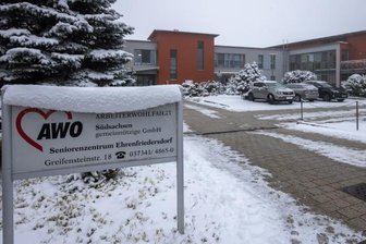 Zehn Soldaten haben im Awo Seniorenzentrum in Ehrenfriedersdorf ausgeholfen.