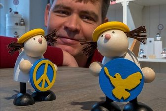Solidarität mit der Ukraine: So kreativ sind die Erzgebirger - 