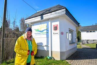 Sommerbad Garnsdorf: Am 23. Mai geht es los - Diana Wolf vom Freibad Garnsdorf.