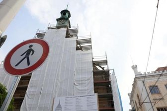 Sonderausschuss zu Gewandhaus-Chaos beantragt - Gewandhaus-Baustelle in Zwickau.