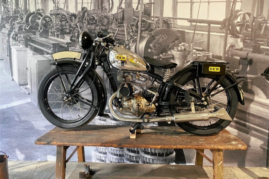 Sonderausstellung: Deutsches Enduro Museum zeigt Entwicklung der Motorradproduktion in Zschopau - Diese DKW SB 200, Baujahr um 1934, wird in der Sonderausstellung zu sehen sein. 