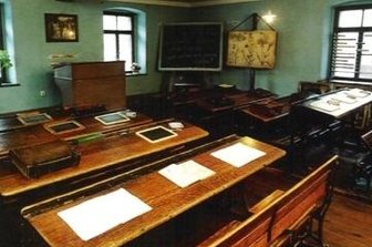 Sonntag ist Schule auf dem Lande - So sah es in einer Einklassendorfschule aus.