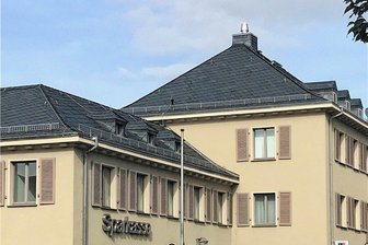 Sparkasse in Oelsnitz wird Großbaustelle - Die Filiale Dr.-Friedrichs-Straße 37 in Oelsnitz ist ab nächsten Mittwoch wegen Bau zu. 