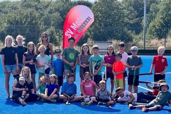 Spaß am Hockey - und noch viel mehr - Glückliche Gesichter gab es beim Sommercamp des SV Motor Meerane viele zu sehen. 
