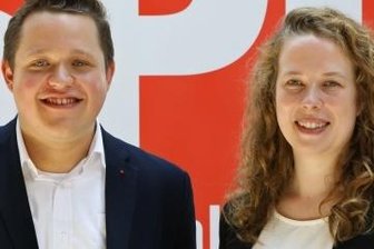 SPD in Westsachsen ab sofort mit Doppelspitze - Felix Beyer aus Glauchau und die Lichtensteinerin Antje Junghans bilden das neue Führungsduo der SPD im Kreis Zwickau.