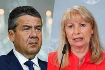 SPD-Spitzenkandidatin nach Wahlempfehlung des Ex-Parteivorsitzenden für Michael Kretschmer: „Er hätte mich auch anrufen können“ - In einer Partei, aber unterschiedlicher Meinung: Sigmar Gabriel und Petra Köpping.