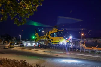 Spektakulärer Rettungseinsatz: Hubschrauber landet am Bahnhof Hohenstein-Ernstthal - Ein Rettungshubschrauber ist am Dienstagnachmittag am Bahnhof in Hohenstein-Ernstthal gelandet.