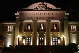 Im König-Albert-Theater sind bis 3. Mai alle Veranstaltungen abgesagt.