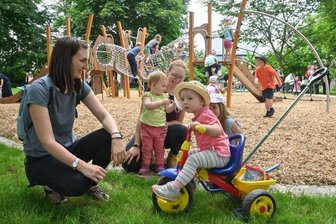 Spielplatz in Grüna eröffnet - 