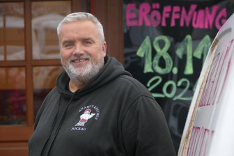 Spirelli, Burger, Schaschlik: Imbiss an der ELG in Marienberg eröffnet neu - Andreas Kramer wollte bereits als Kind Koch werden.