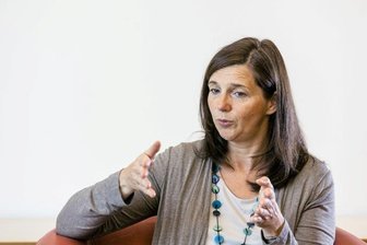 Spitzenkandidatin Katrin Göring-Eckardt im Interview: Wir haben sehr genau gerechnet - Katrin Göring-Eckardt geht davon aus, dass die Grünen kurz vor der Wahl noch zulegen können.