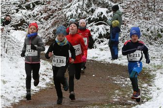 Sport am Buß- und Bettag: Crossläufer gewinnen dem Wintereinbruch im Erzgebirge viel Positives ab - Im Nachwuchsbereich bekommt beim Vereinscross der WSG Schwarzenberg-Wildenau jede Altersklasse ihren eigenen Lauf.
