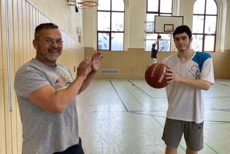 Training in Mittweida bei Sportkoordinator Jens Sarnes 