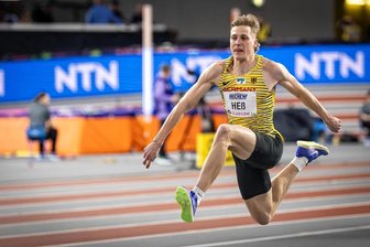 Sportfördergesetz: Das ist der Grund für den Streit zwischen organisiertem Sport und der Politik - Auch der Chemnitzer Dreispringer Max Heß ist von der Sportförderung abhängig.