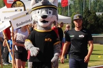 Sportfreunde im Wolfspelz gesucht - Bei KSB-Veranstaltungen immer vorn dabei: Maskottchen "Fredi Wolf".