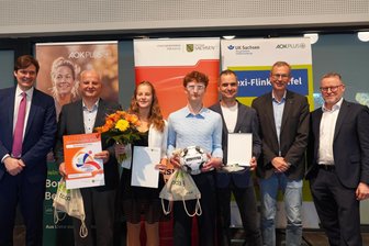 Sportliches Engagement von erzgebirgischer Schule findet Anerkennung auf hoher Ebene - Ausgezeichnet wurden die Vertreter des Marienberger Gymnasiums in der Dresdner Ballsportarena.