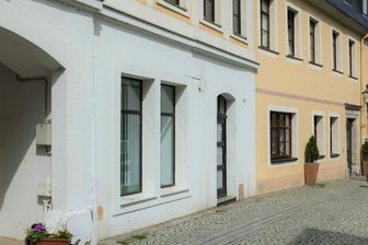 Staatsanwaltschaft ermittelt gegen falschen Arzt in Zschopau - In diesem leerstehenden Laden wollte der ominöse Mediziner seine Praxis eröffnen.