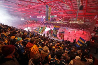 Stadionstreit in Crimmitschau: Diese vier Optionen für den Eishockey-Standort gibt es - Blick in das Kunsteisstadion im Sahnpark in Crimmitschau: Können sich die Eispiraten und die Stadt auf einen Stadionnutzungsvertrag verständigen?