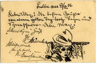 Stadt beschließt Ankauf von Briefen und Postkarten des Malers Max Pechstein - 