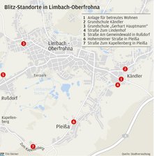 Stadt ertappt knapp 1900 Raser - 