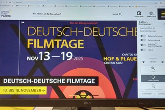 Stadt Plauen jetzt mit einem barrierefreien Internetauftritt: Was bedeutet das? - Plauens Internetauftritt ist jetzt barrierefrei. Der Weg führt über den Assistent-Button (rechts oben).