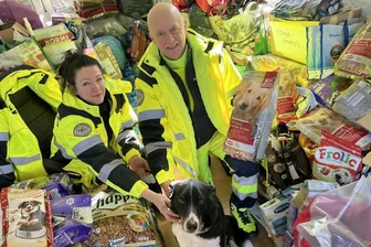 Stadtgeflüster: Chemnitzer zeigen ein Herz für Tiere - Sandra Koegel und Ralph Lohwasser zeigten sich begeistert von der Spendenbereitschaft Chemnitzer Tierfreunde.