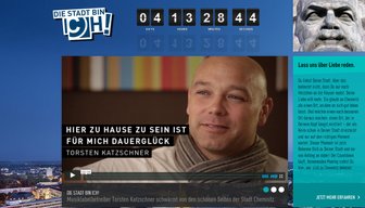 Stadtmarketing: Chemnitzer sollen mitreden - Auf  "Die Stadt bin ich" sollen Menschen aus der Stadt sagen oder schreiben, wie sie Chemnitz sehen und was sie über die Stadt denken. 