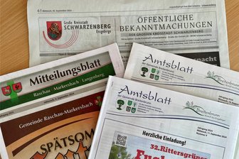 Stadtrat Schwarzenberg beschließt: Amtliche Mitteilungen gibt es künftig nur noch online - Während kleine Kommunen sich noch immer ein mehrseitiges Amtsblatt leisten, wollen die Großen Kreisstädte Schwarzenberg und Aue-Bad Schlema künftig nur noch online auf ihren Internetseiten amtlich informieren.
