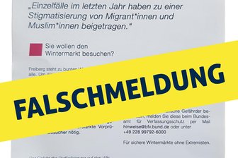Stadtverwaltung Freiberg warnt: Falscher Flyer im Umlauf – Das sagt die Polizei dazu - In Freiberg kursiert ein falscher Flyer, vor dem die Stadtverwaltung warnt.