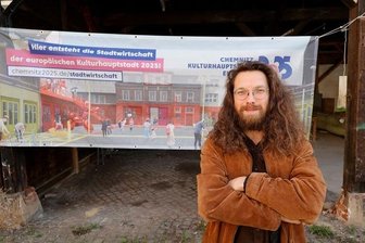 Stadtwirtschaft auf dem Chemnitzer Sonnenberg: Von der alten Stadtreinigungsanlage zur Keimzelle für Kreative - Paul Marcion koordiniert für den Verein Kreatives Chemnitz fortan die Entwicklung der Interventionsfläche Stadtwirtschaft auf dem Sonnenberg, einem der künftigen Hauptstandorte der Kulturhauptstadt 2025.