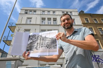 Städteplaner über Lunzenau: „Wir sehen für die Stadt gute Chancen“ - Stadtplaner Martin Neubert von der Westsächsischen Gesellschaft für Stadterneuerung - hier im Sommer 2024 bei einem Termin in Chemnitz - begleitet die Stadt Lunzenau in ihrem Projekt zur Städtebauförderung.
