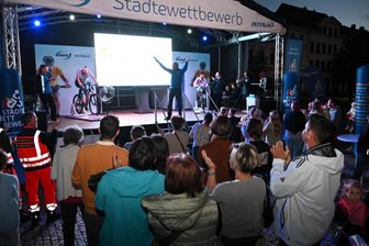 Städtewettbewerb auf dem Rad: Plätze für Hainichen, Flöha und Rochlitz stehen fest - In Rochlitz fand der Städtewettbewerb zum Händlerherbst statt.