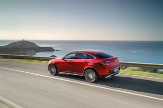 Stark und selten schwach: Der Mercedes GLC beim TÜV - Es geht noch eleganter: Der Mercedes-Benz GLC ist auch als Coupé verfügbar.