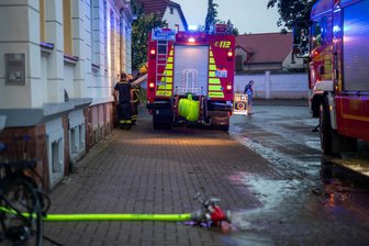 Starkregen in Mittelsachsen: Land unter in Döbeln - Am Freitagabend war die Feuerwehr nach Starkregen auch in Döbeln gefordert.