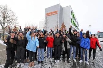 Start in eine spannende Woche: Tschechische Schüler entdecken in Freiberg die Montangeschichte - Zum siebenten Mal findet das Schulprojekt der Ohain-Oberschule Freiberg mit Schülern aus der Partnerstadt Pribram statt.